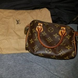Authentic Louis Vuitton tennis ball bag